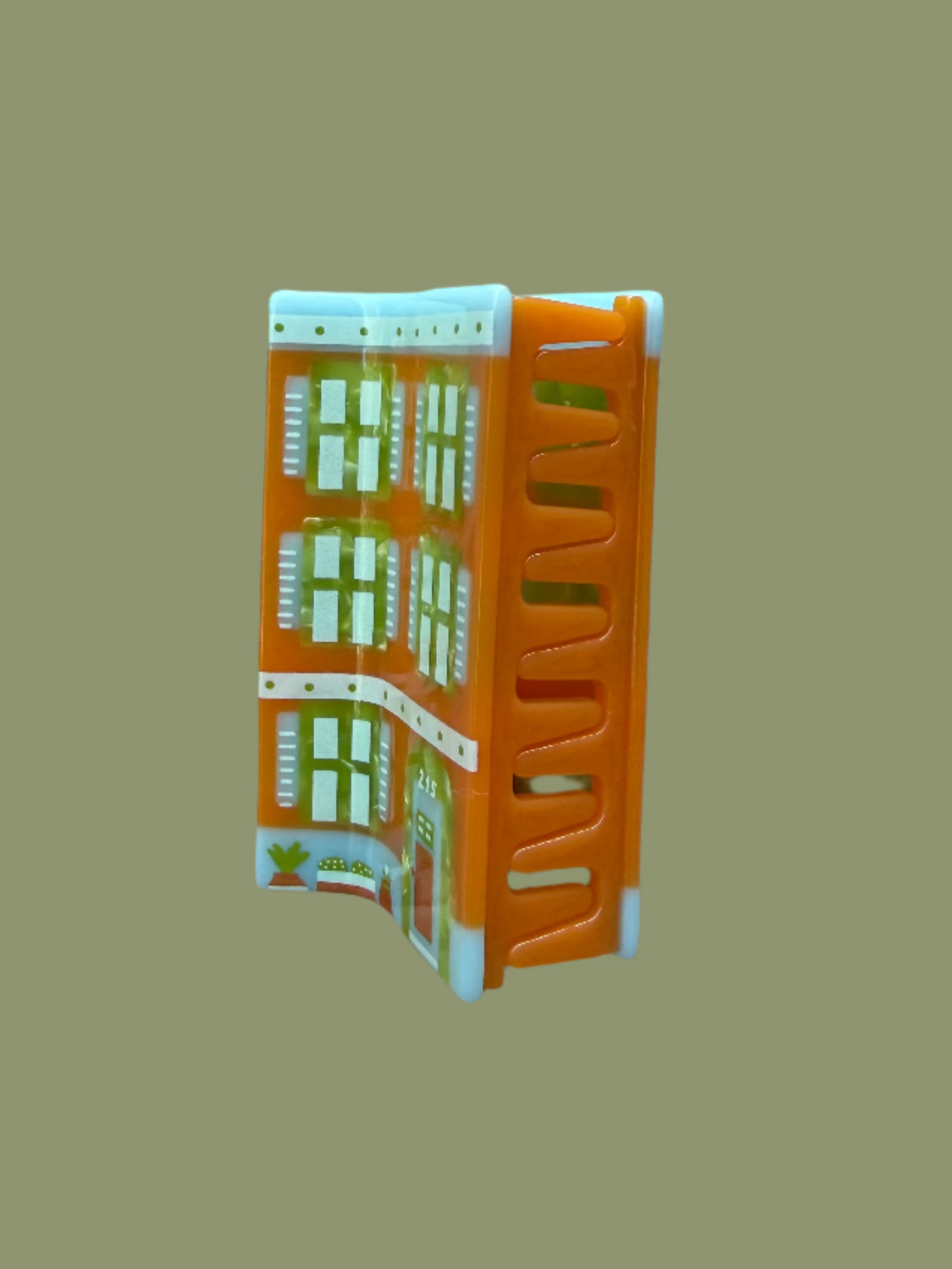 Philly Row Home Hair Claw Clip