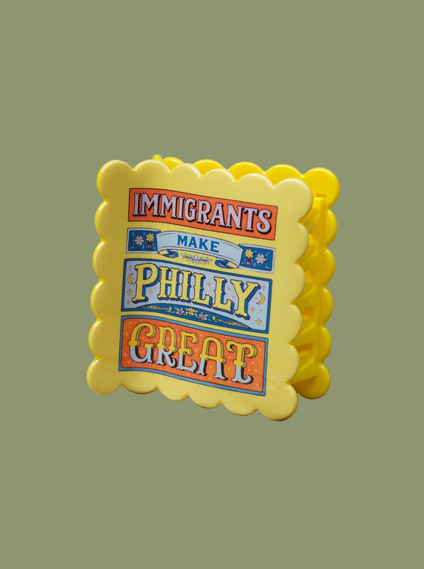 Immigrants Make Philly Great Hair Claw Clip
