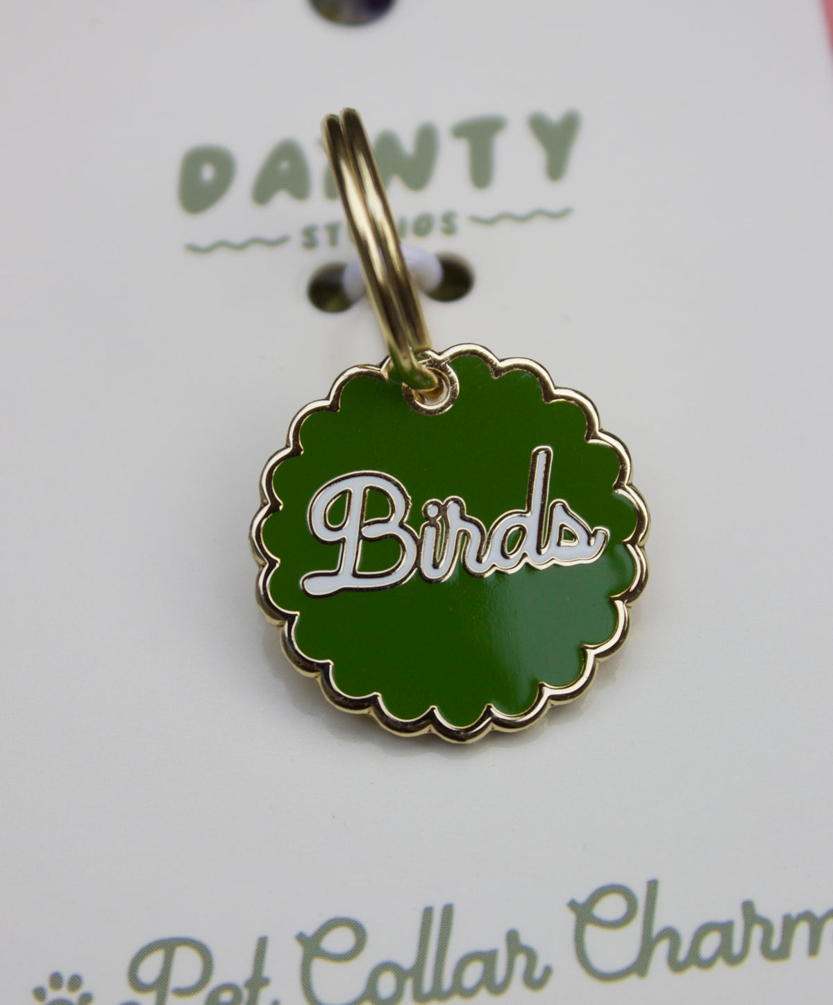 Birds Pet Collar Charm