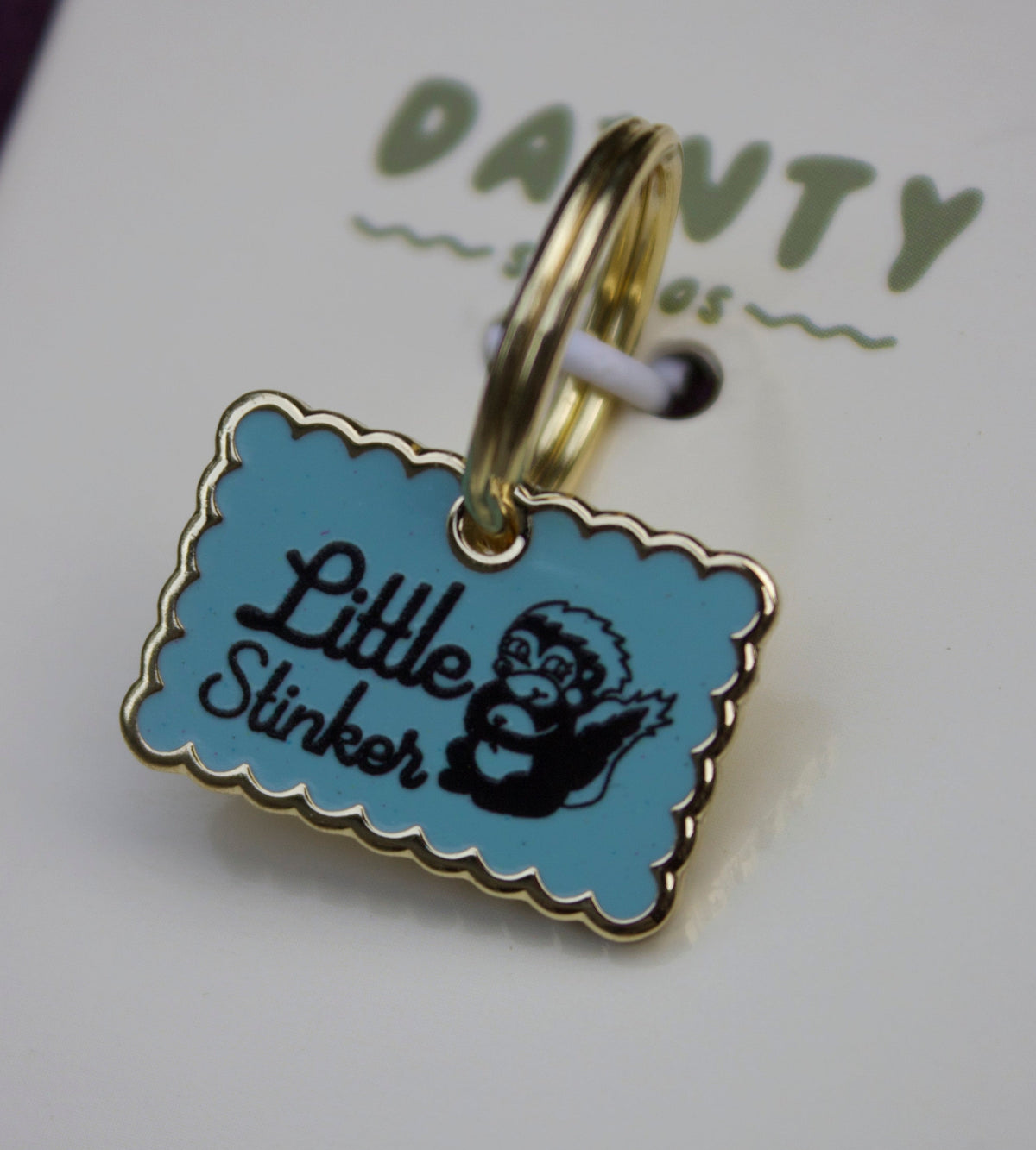 Little Stinker Pet Collar Charm