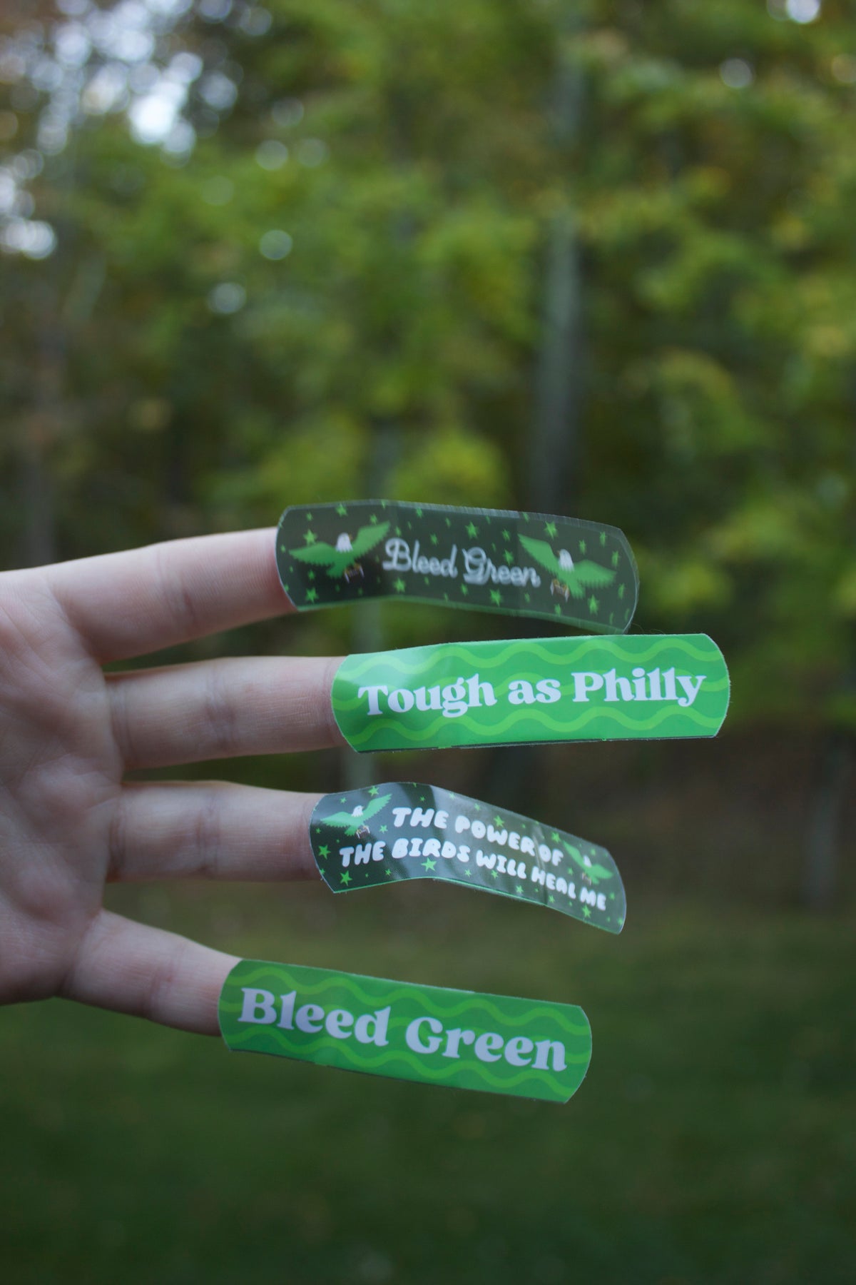 Bleed Green Bandages