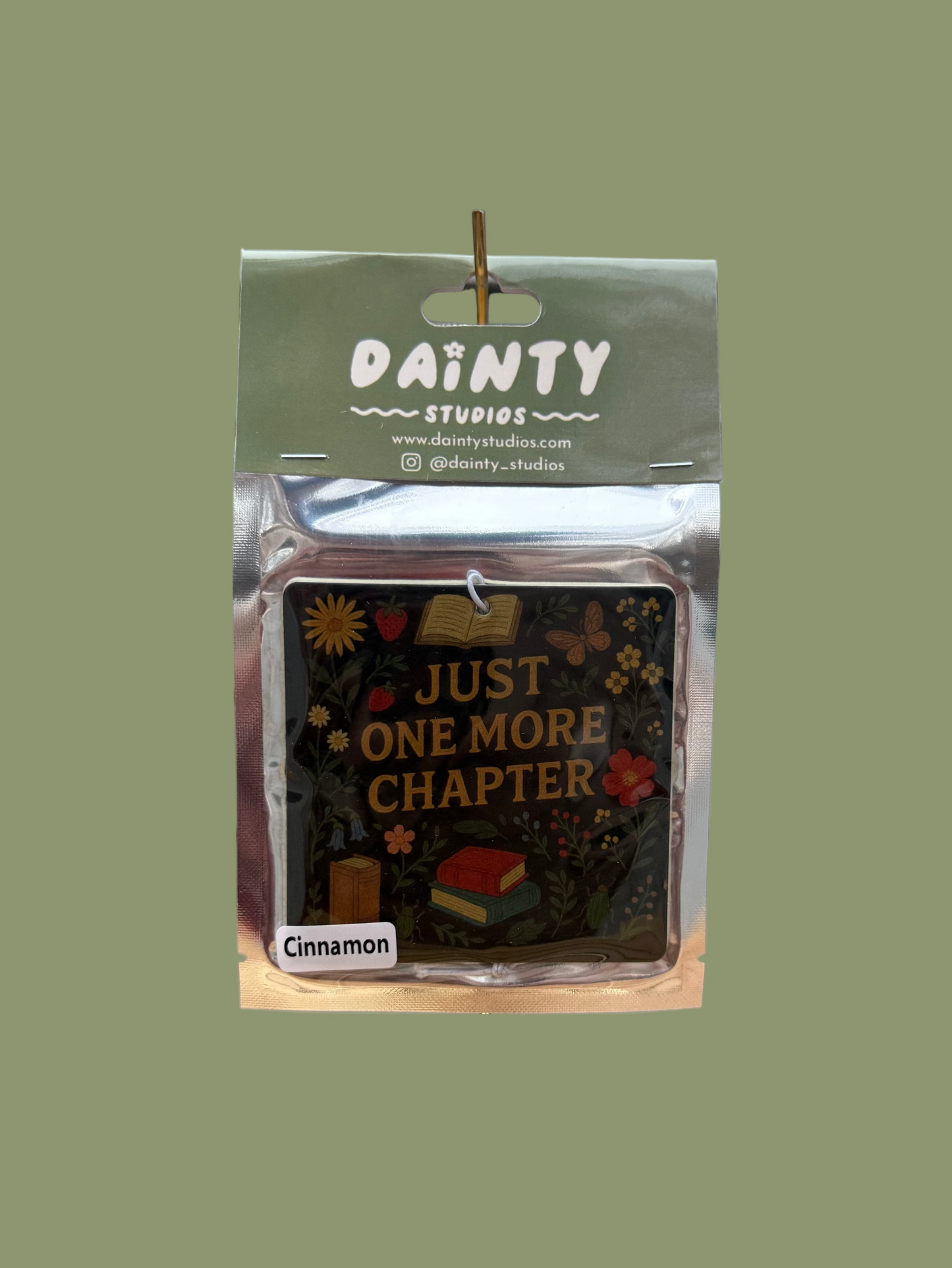 Just One More Chapter Car Air Freshener