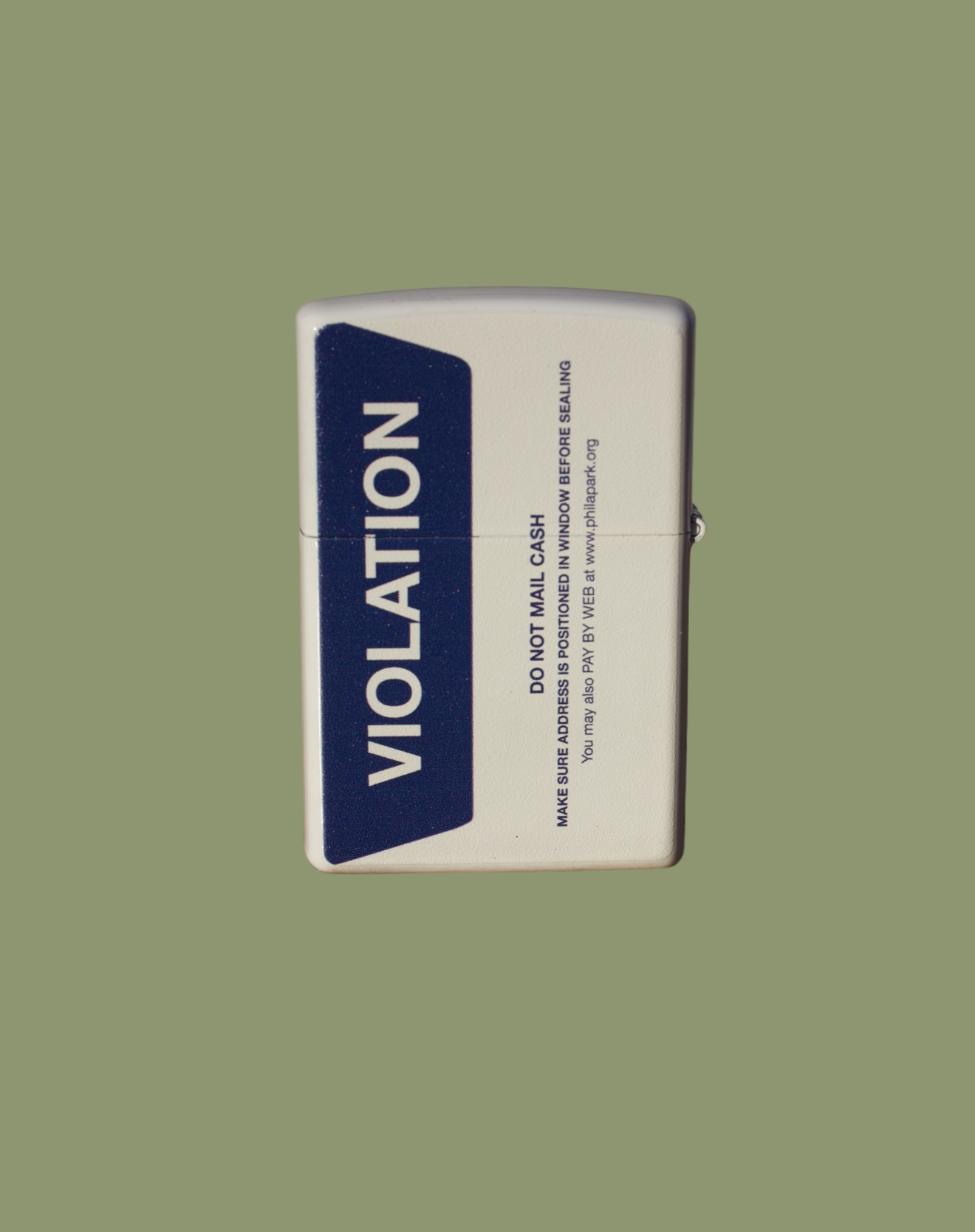 PPA Ticket Refillable Lighter