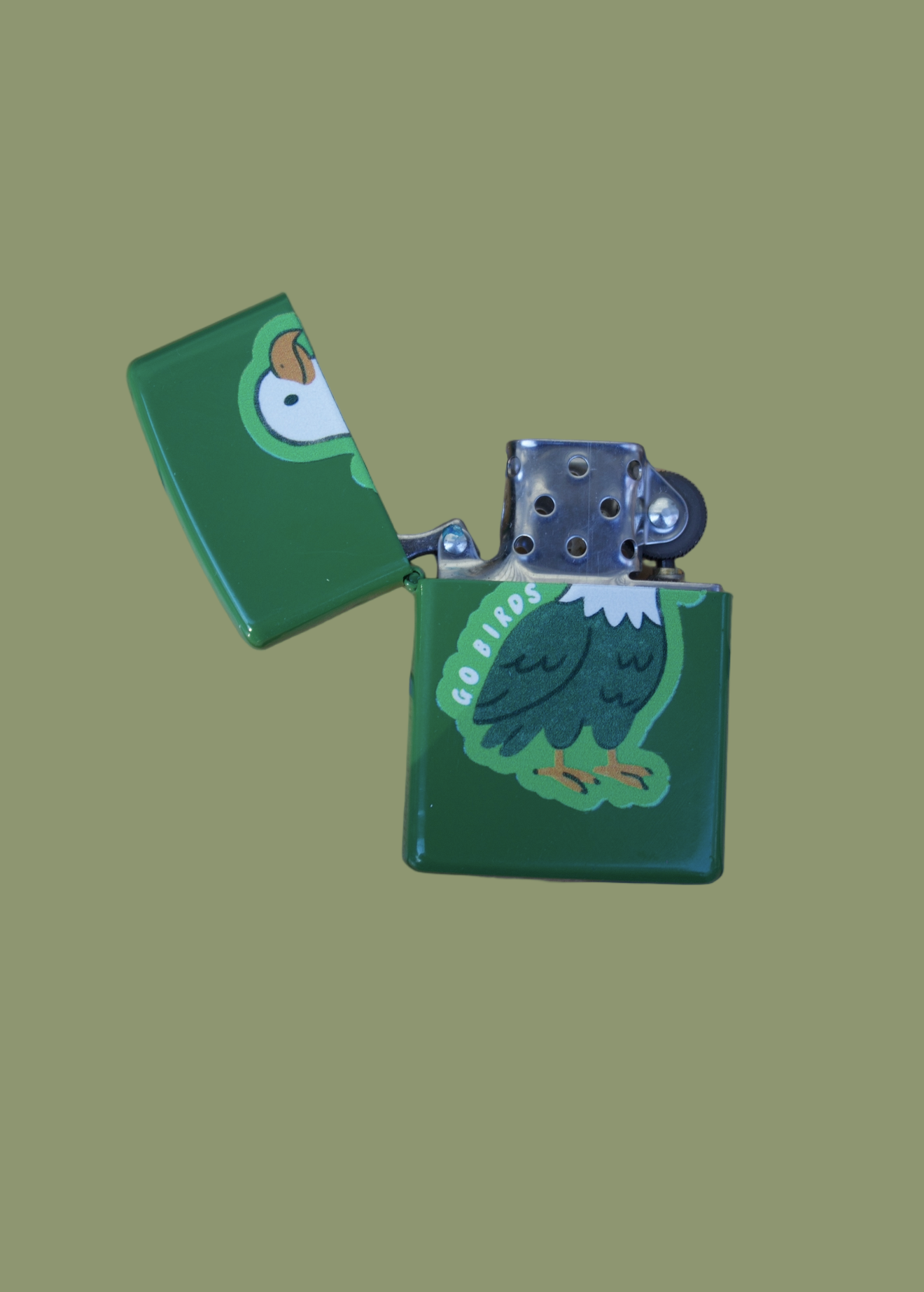 Go Birds Eagle Refillable Lighter