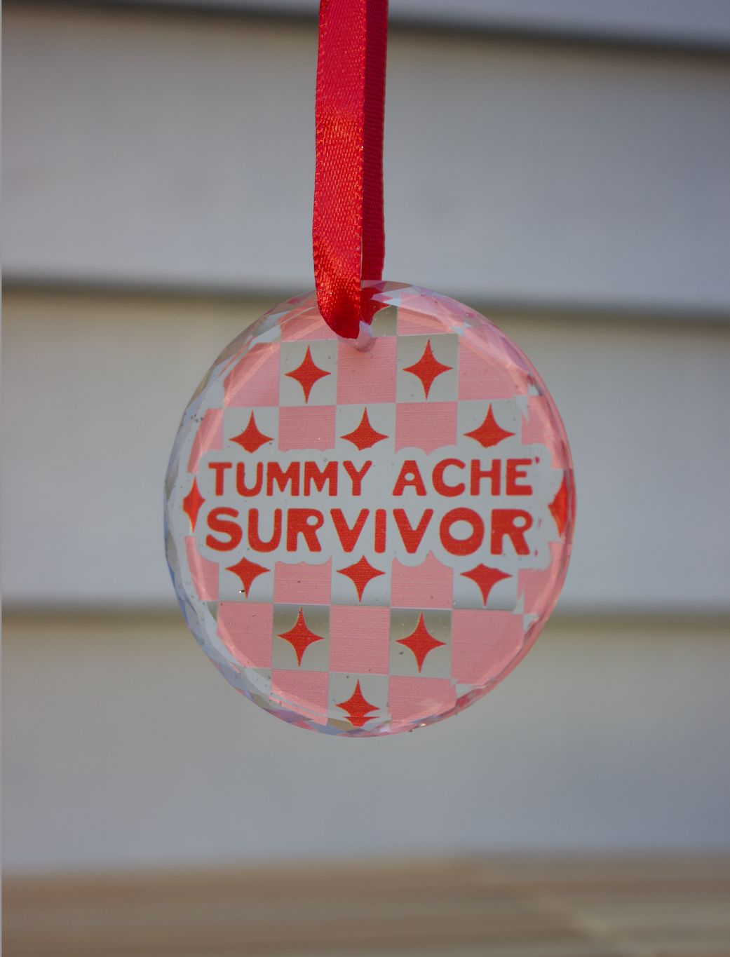 Tummy Ache Survivor Ornament