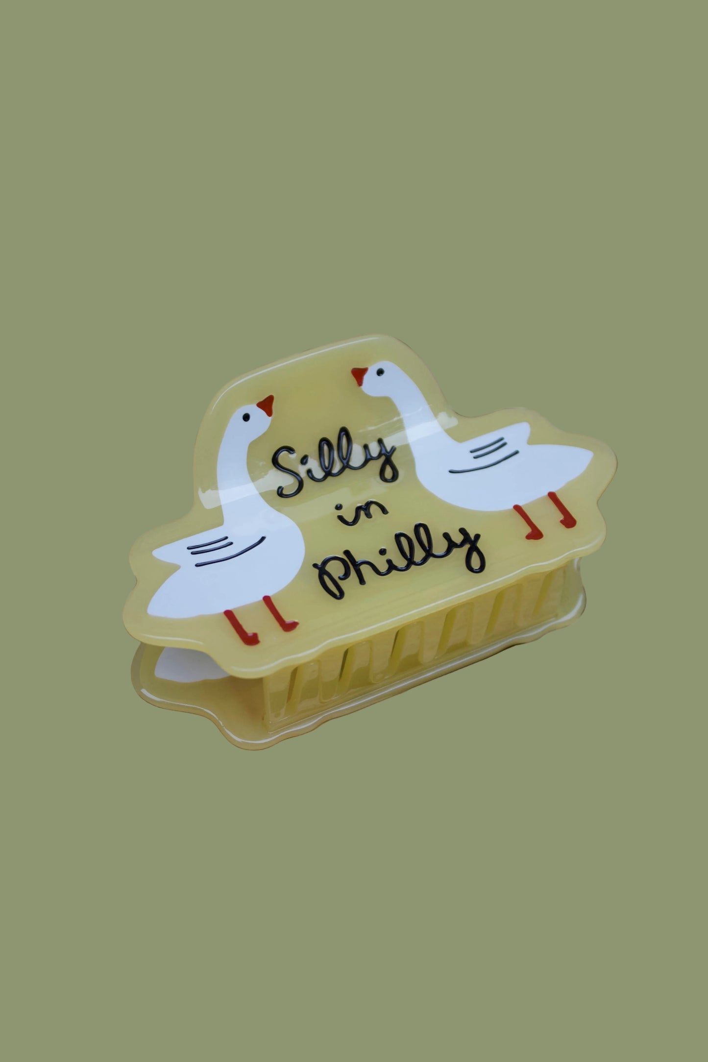 Silly Goose Hair Claw Clip