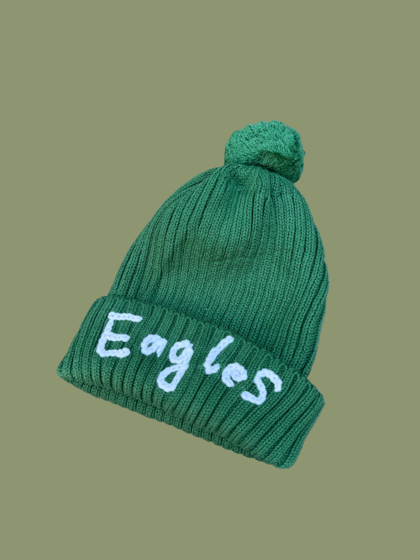 Eagles Kids & Baby Pom Pom Beanie