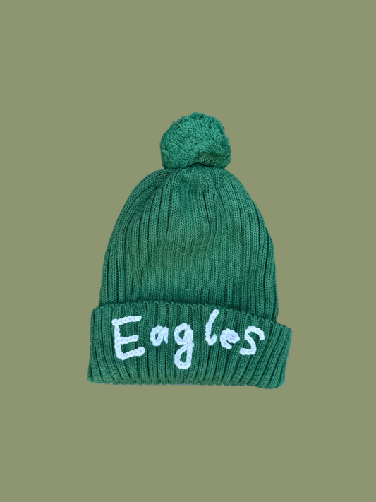 Eagles Kids & Baby Pom Pom Beanie