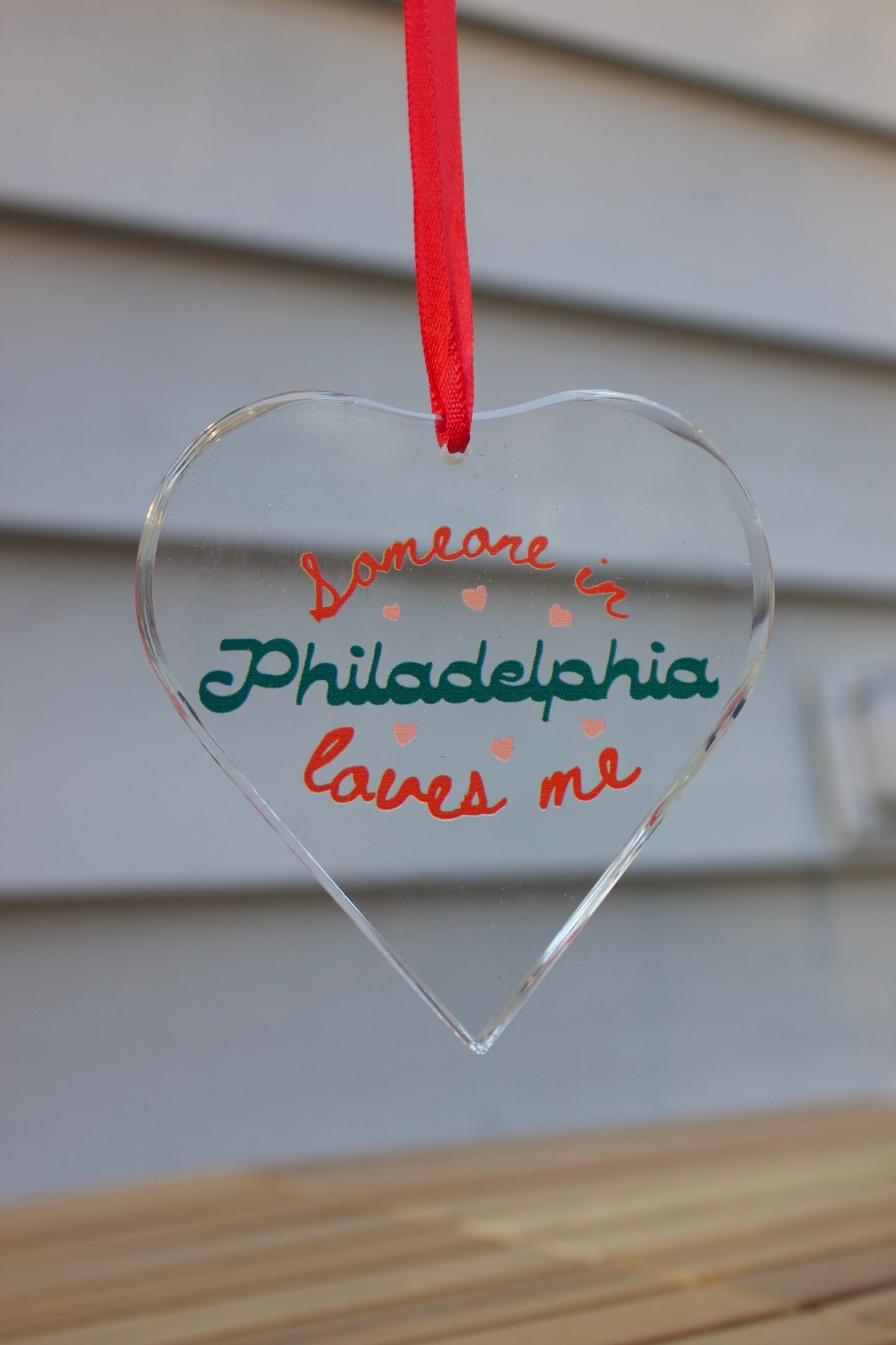 Someone In Philadelphia Loves Me Ornament