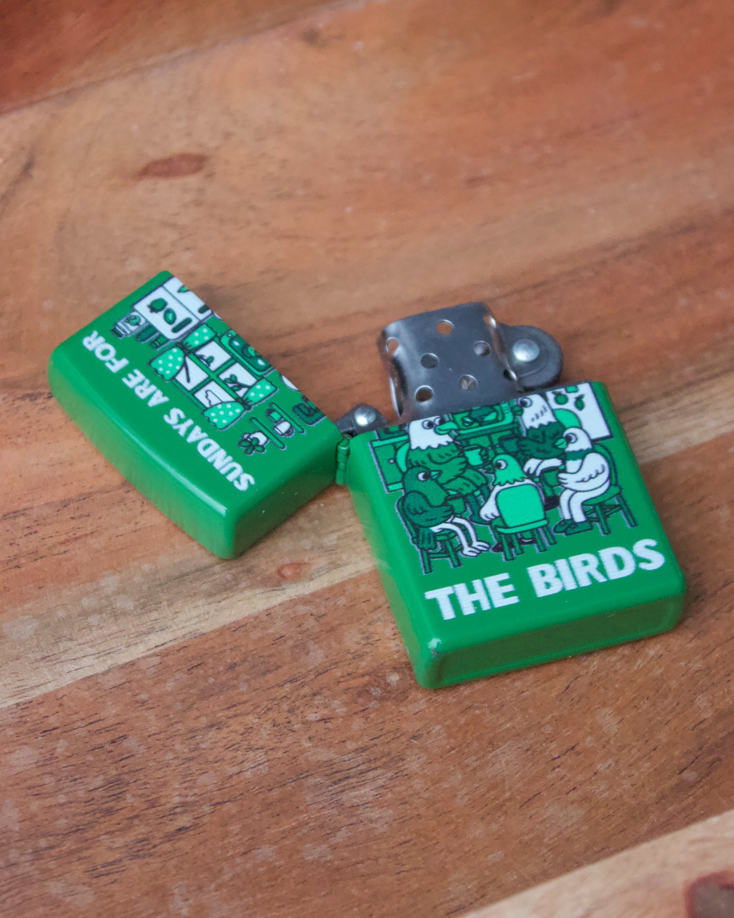 Sundays Are For The Birds Refillable Lighter