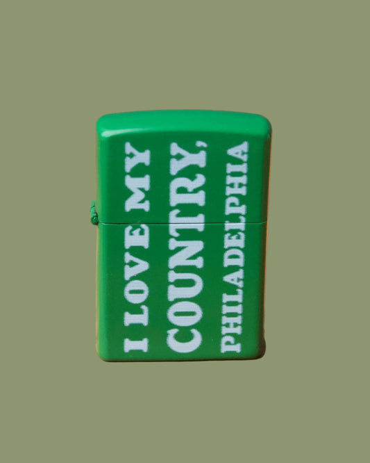I Love My Country, Philadelphia Refillable Lighter
