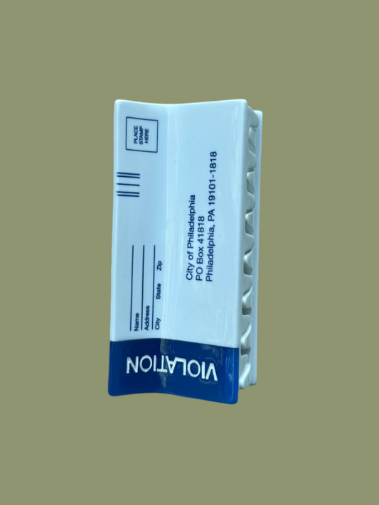 PPA Parking Ticket Hair Claw Clip