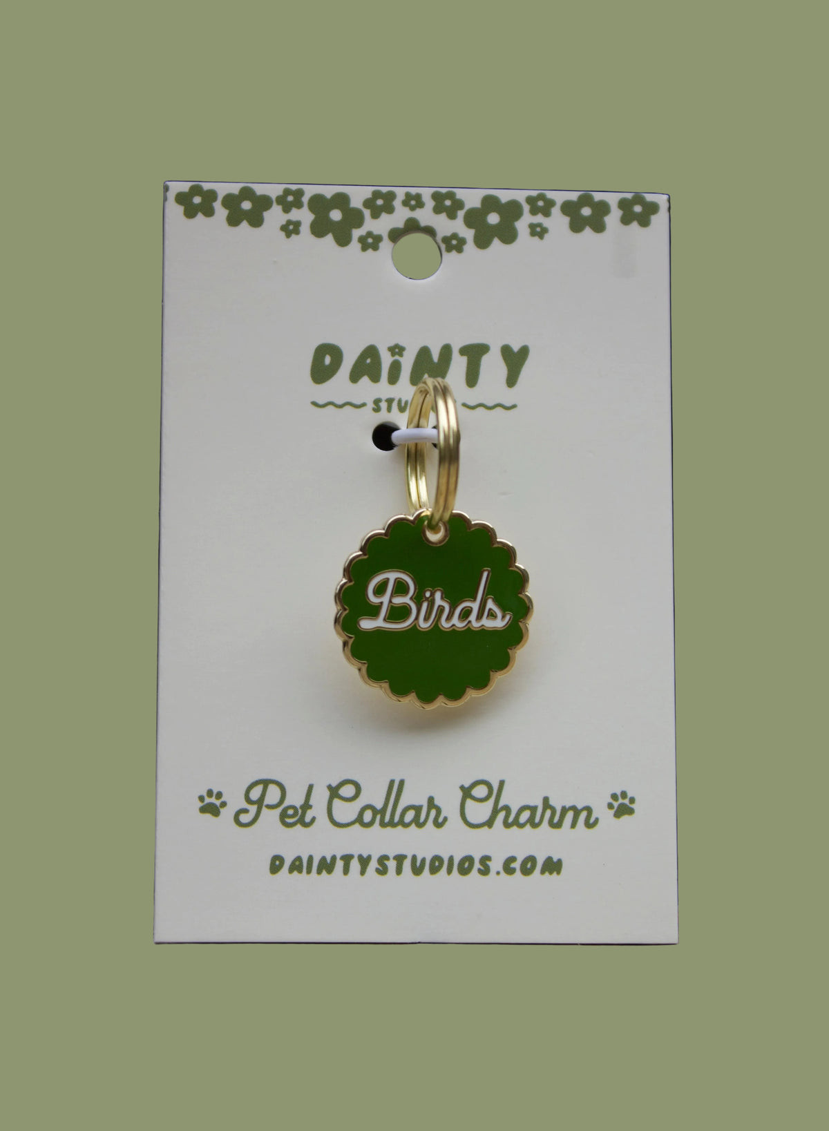 Birds Pet Collar Charm