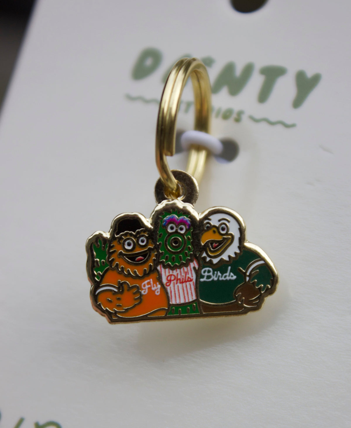 Philly Sports Mascots Pet Collar Charm