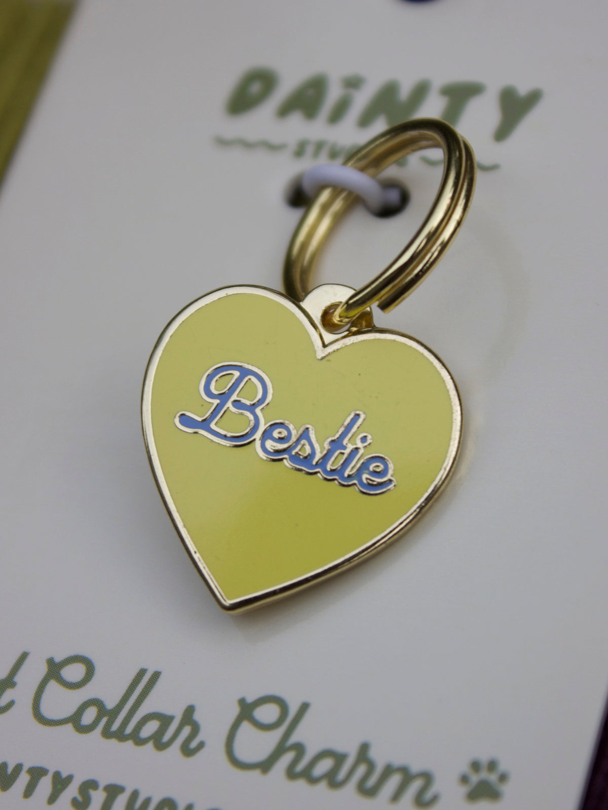 Bestie Pet Collar Charm