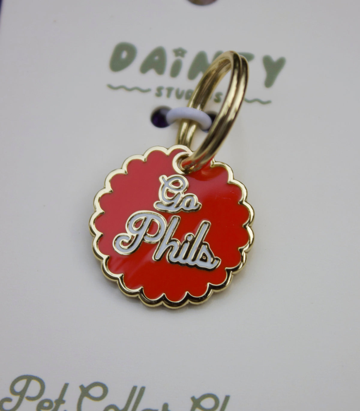Go Phils Pet Collar Charm