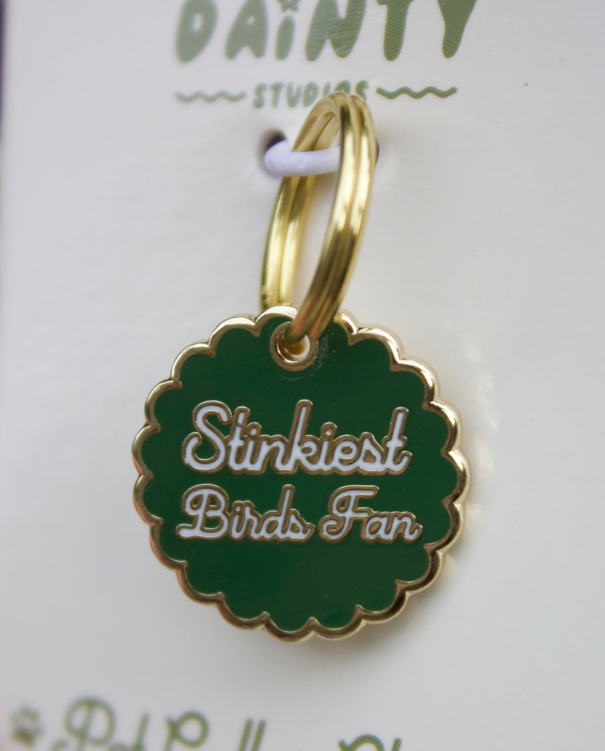 Stinkiest Birds Fan Pet Collar Charm