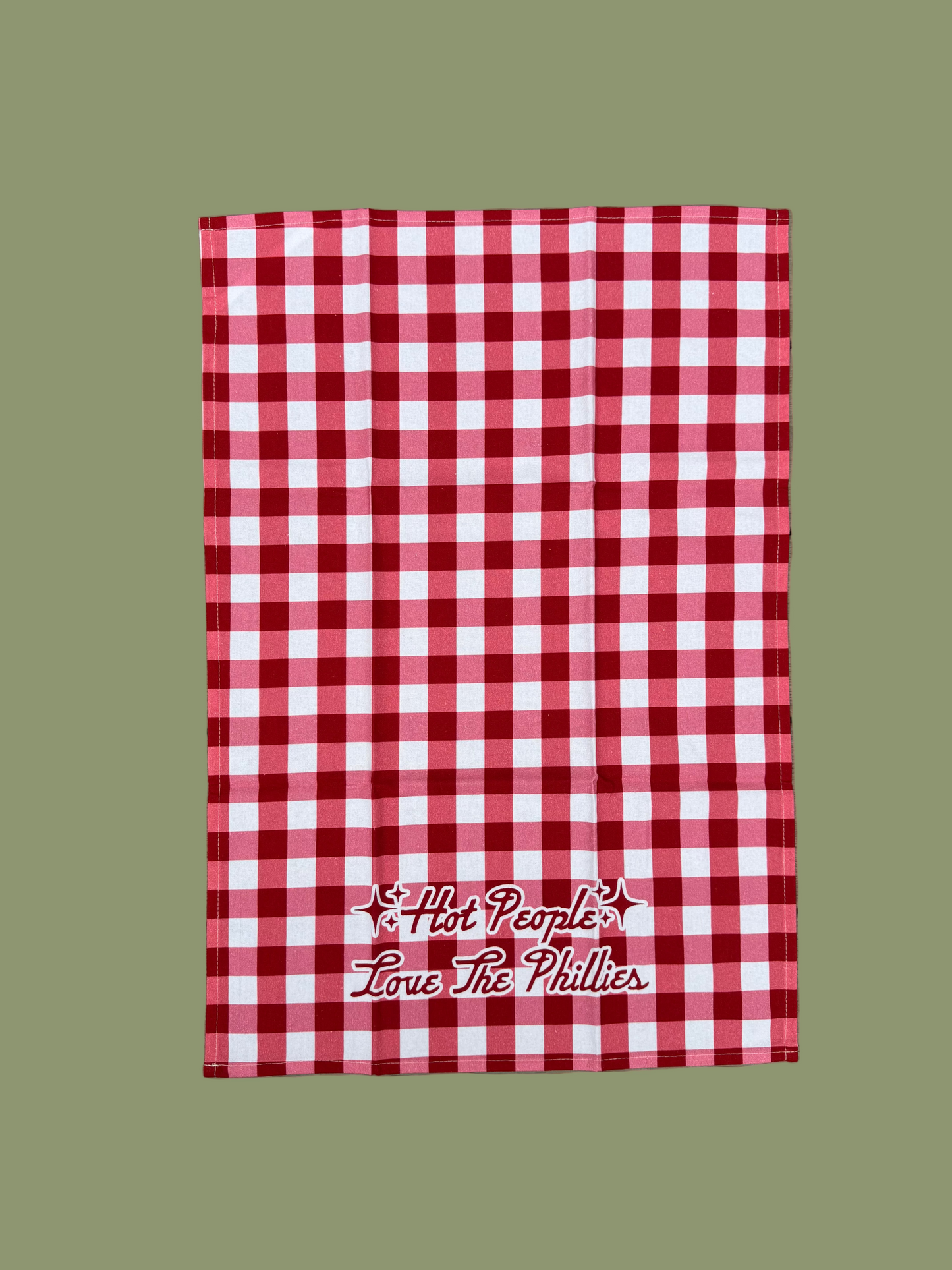 Hot People Love The Phillies Tea Towel