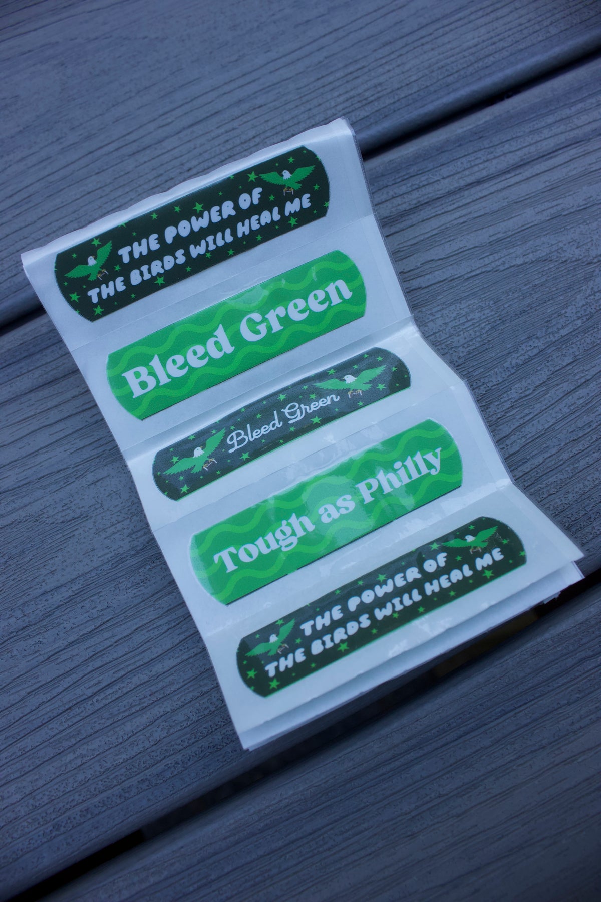 Bleed Green Bandages