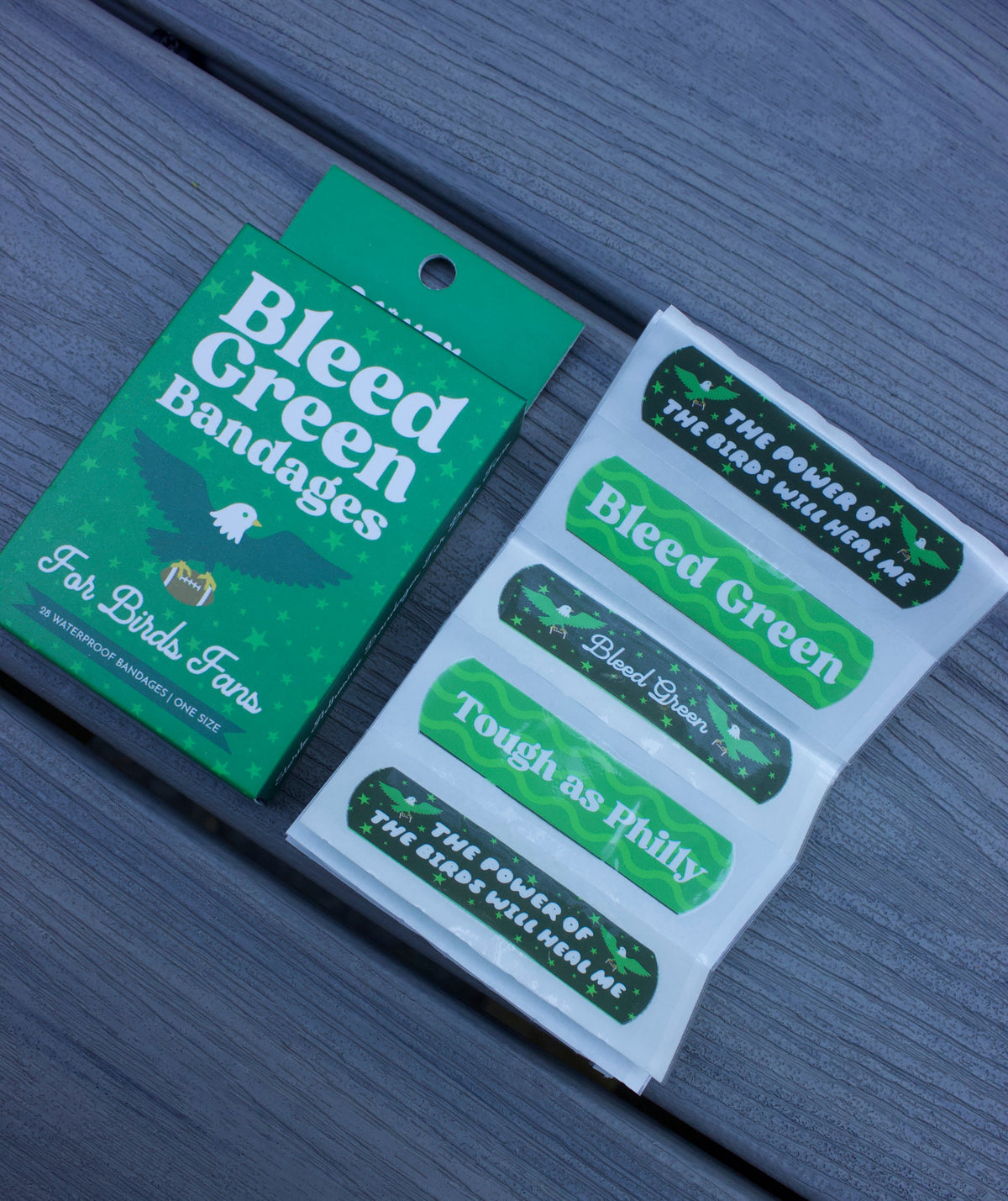 Bleed Green Bandages