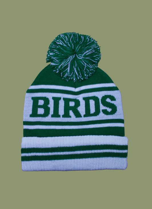Birds Pom Pom Beanie