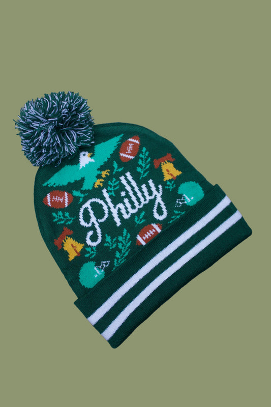 Philly Pom Pom Beanie