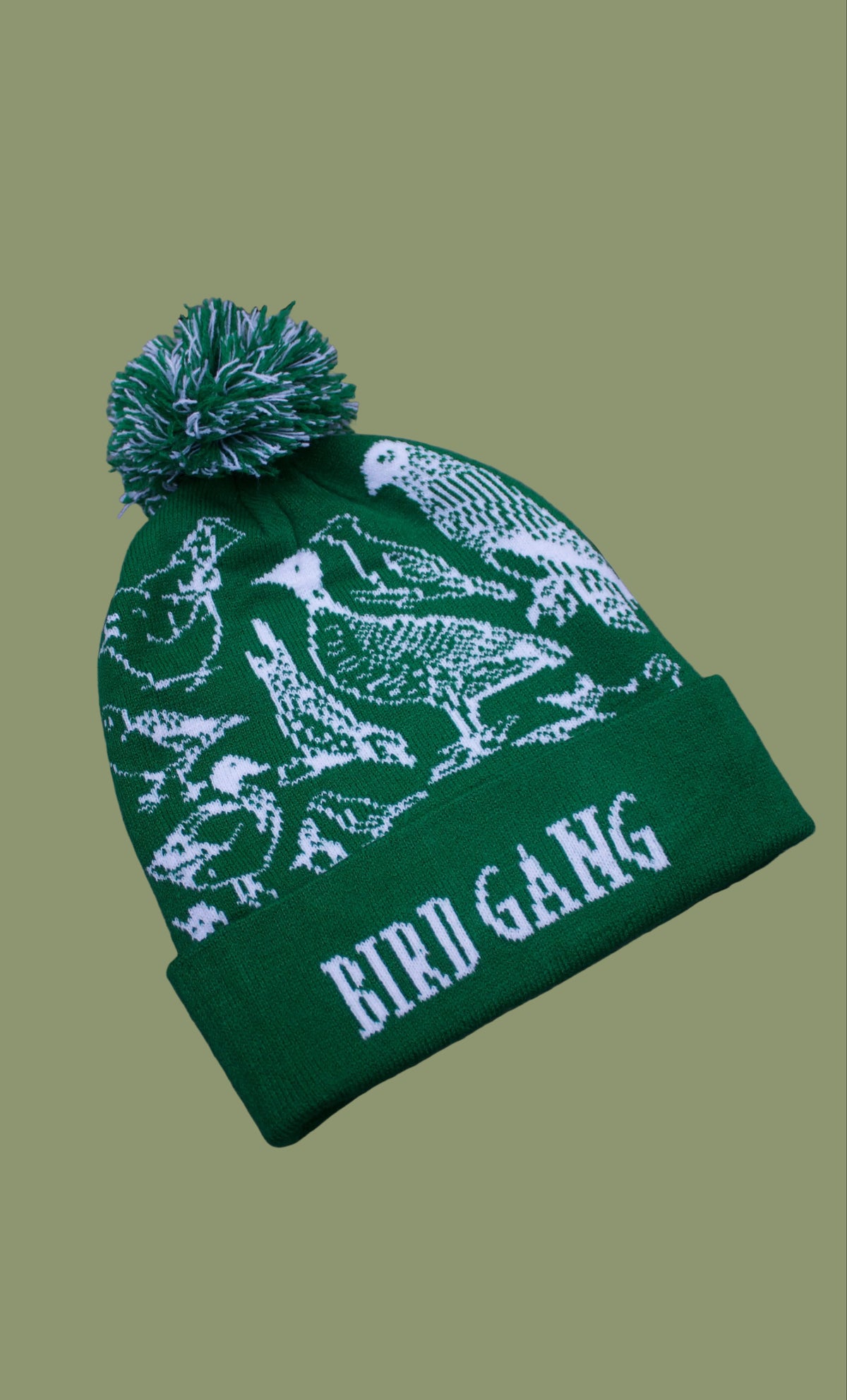 Bird Gang Pom Pom Beanie