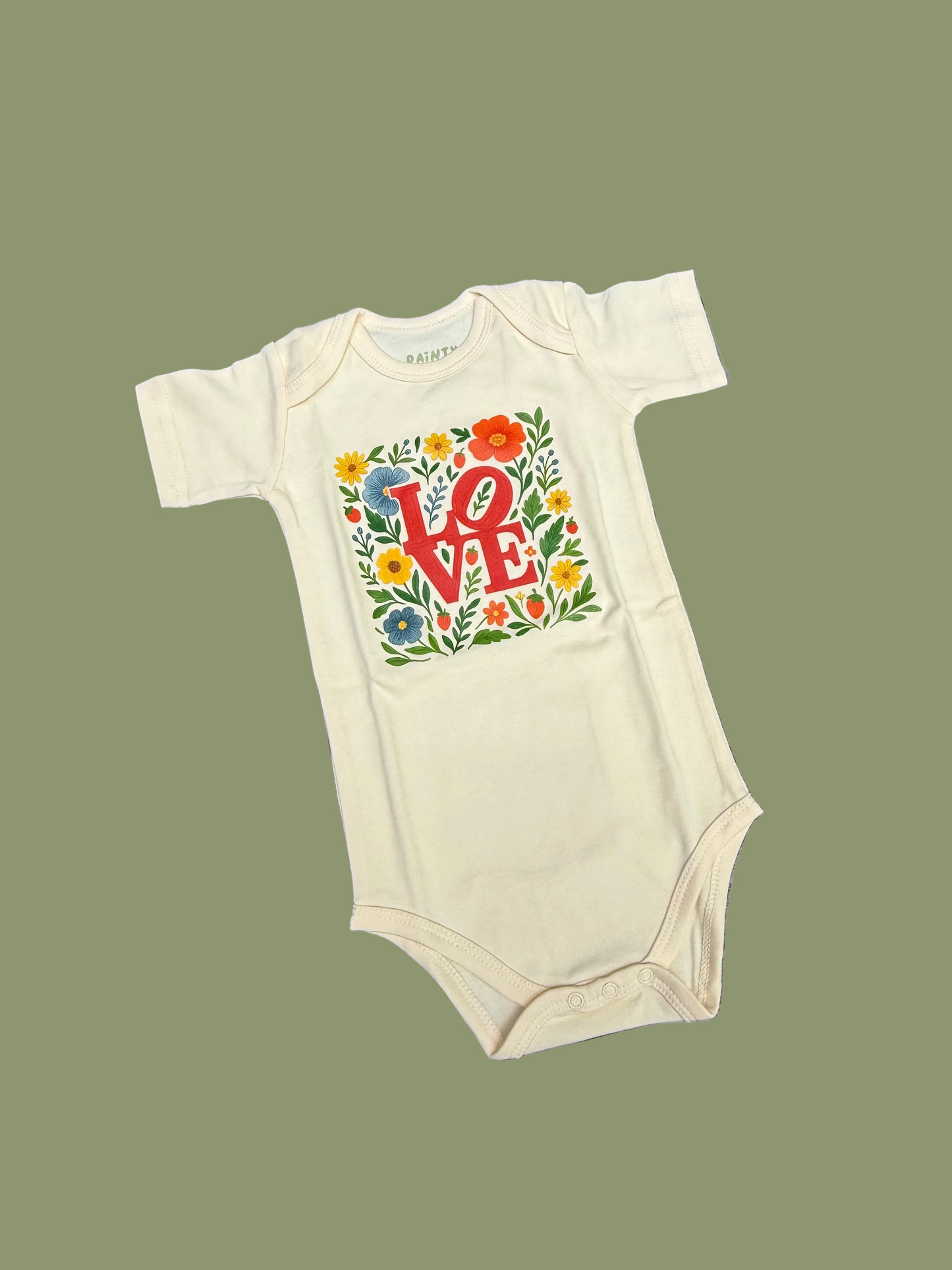 Philly Floral LOVE Onesie