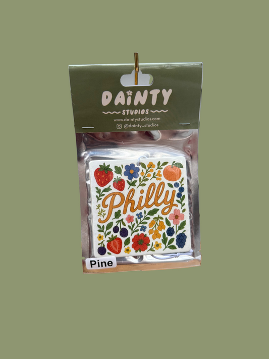 Philly Fruits Car Air Freshener