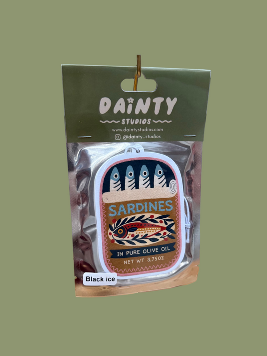 Sardine Can Car Air Freshener