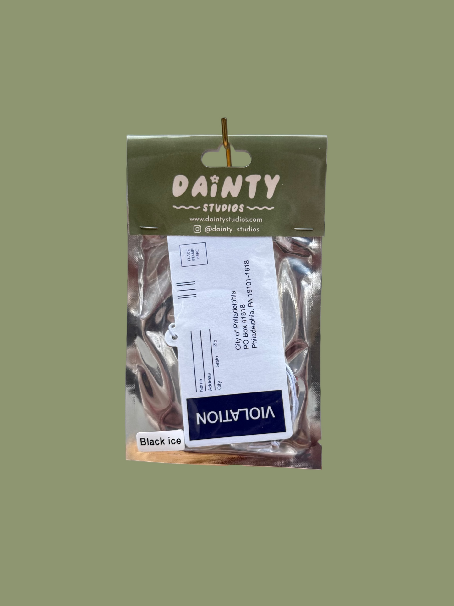 PPA Ticket Car Air Freshener