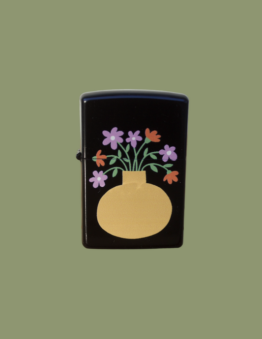 Flower Pot Refillable Lighter