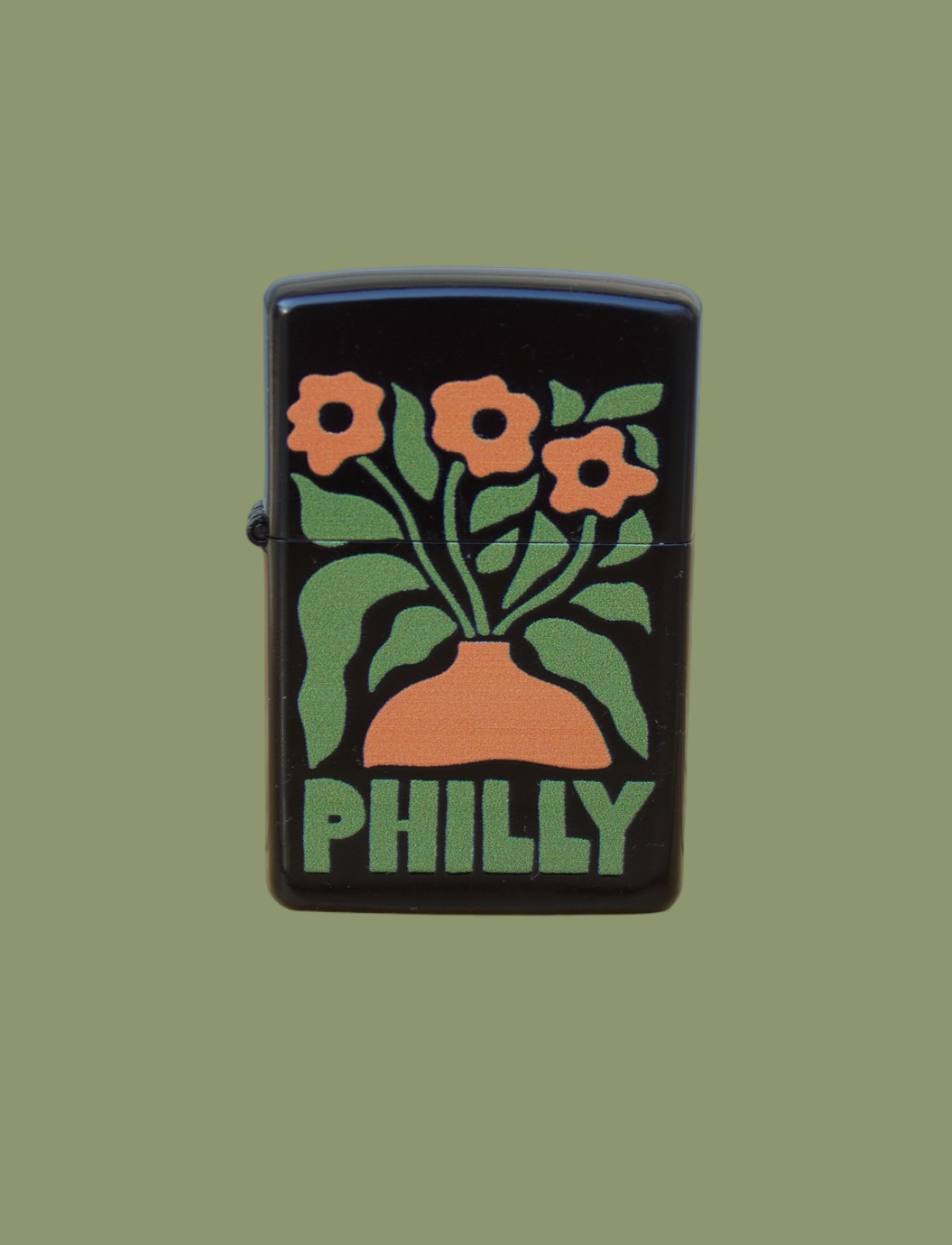 Philly Flower Pot Refillable Lighter