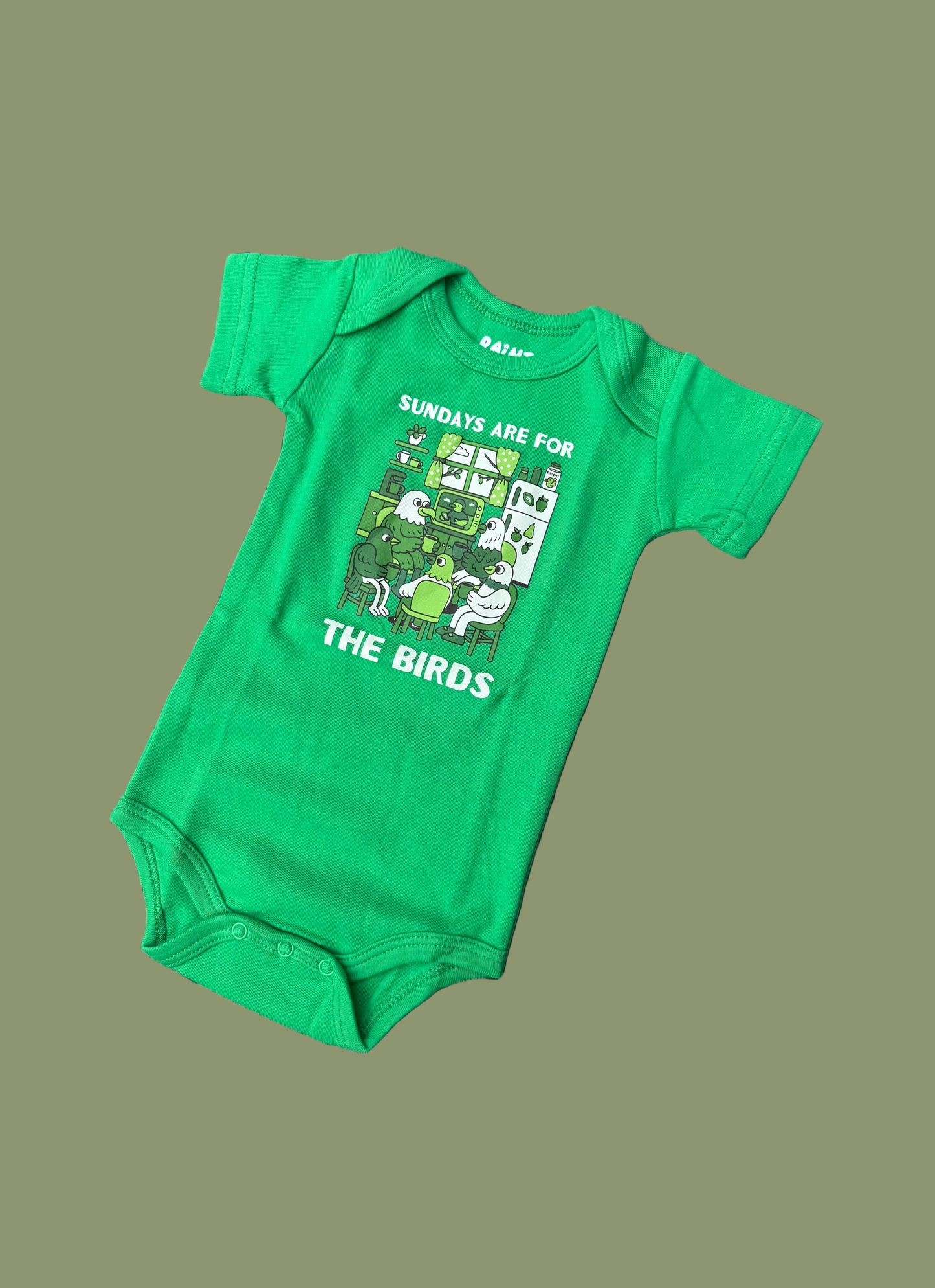 Sundays Are For The Birds Onesie
