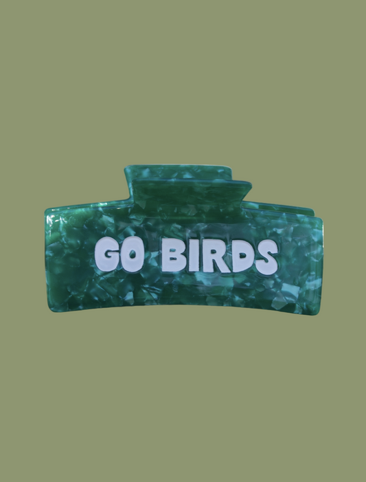 Go Birds Hair Claw Clip
