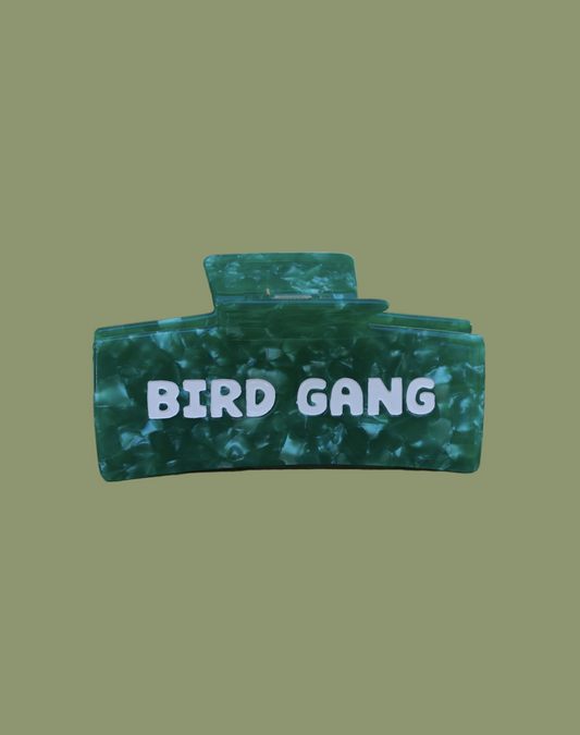 Bird Gang Hair Claw Clip