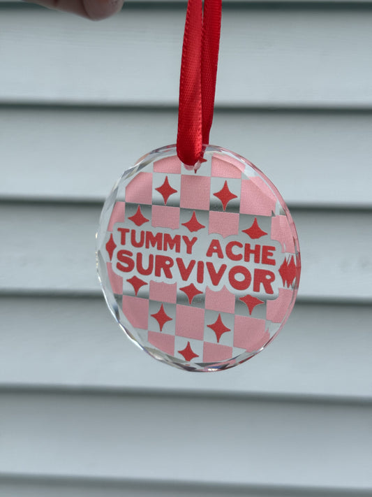 Tummy Ache Survivor Ornament