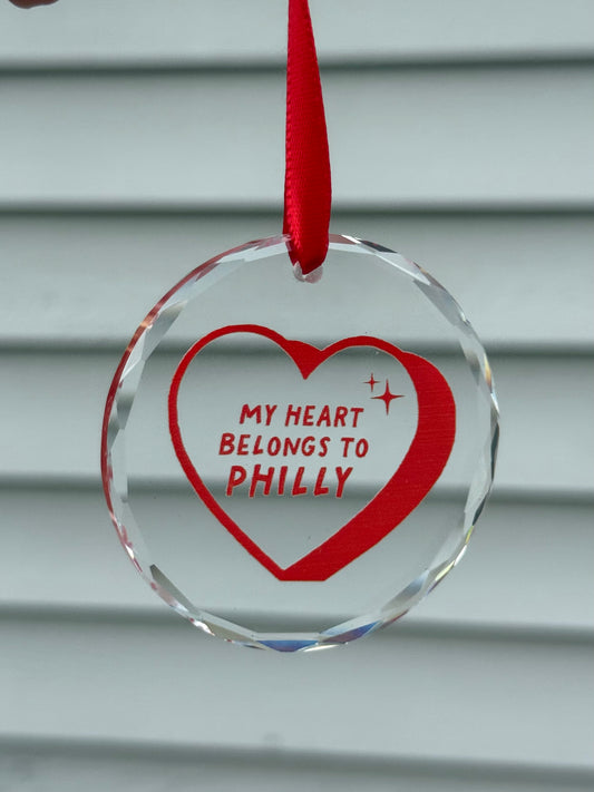 My Heart Belongs To Philly Ornament