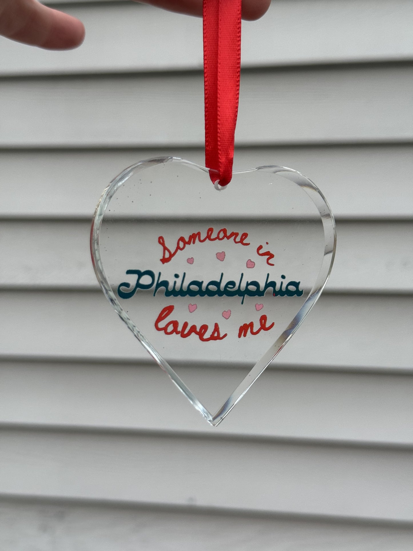 Someone In Philadelphia Loves Me Ornament