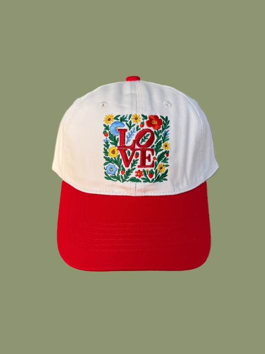 Philly LOVE Park Statue Embroidered Hat