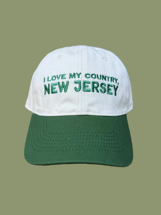 I Love My Country, New Jersey Green Hat