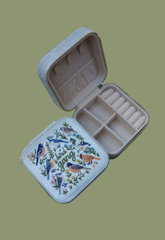 Bird Gang Travel Jewelry Box